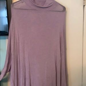 Free people purple cape